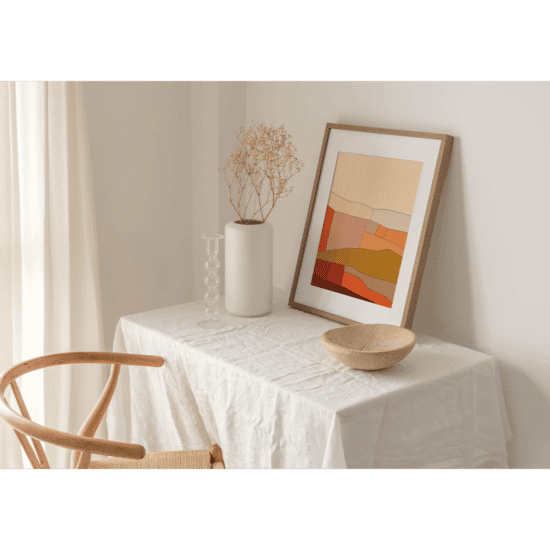 Terracotta Landscape Poster No.1 - Image 2