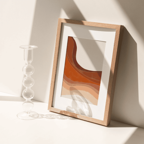 Retro Terracotta Poster No.1 - Image 3