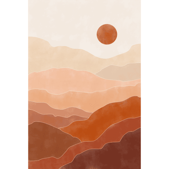 Summer Sunset Poster