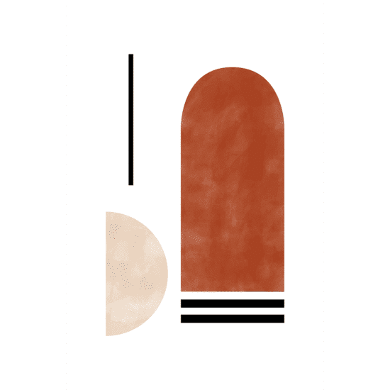 Abstract Arches Poster No.2