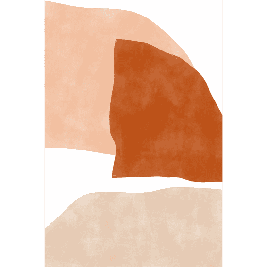 Abstract Terracotta Poster No.1