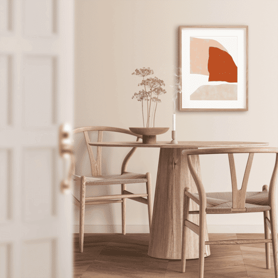 Abstract Terracotta Poster No.1 - Image 2