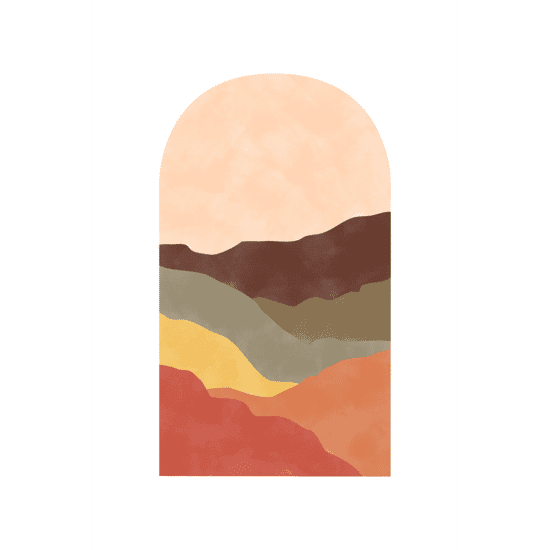 Arc Landscape Poster