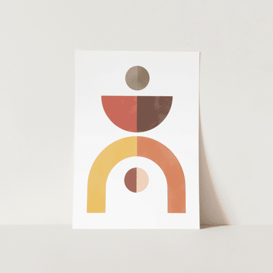 Geometric Colour Play Poster - Image 5