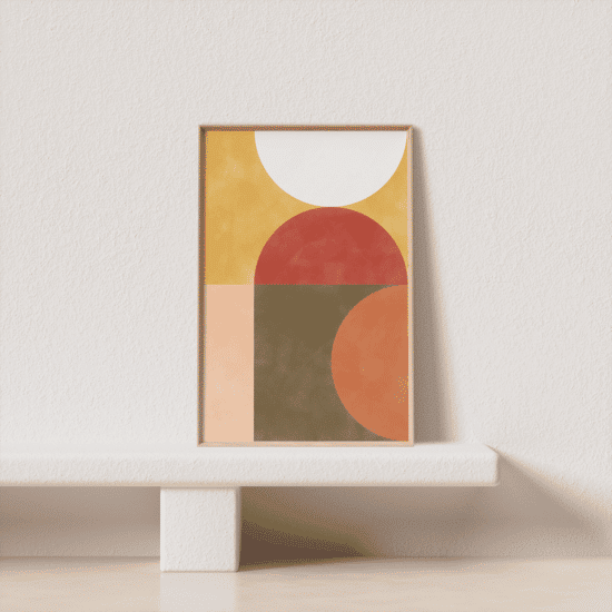 Geometric Colour Play Poster No.2 - Image 3
