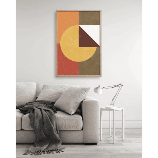Geometric Colour Play Poster No.3 - Image 4