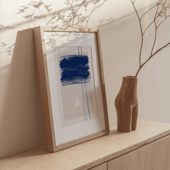 Blue Ink Poster No.2 - Image 2