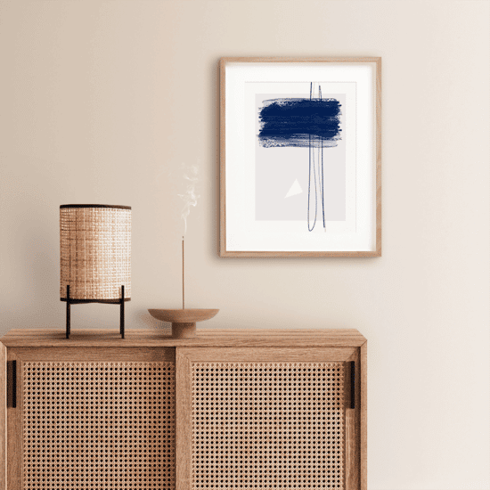 Blue Ink Poster No.2 - Image 4