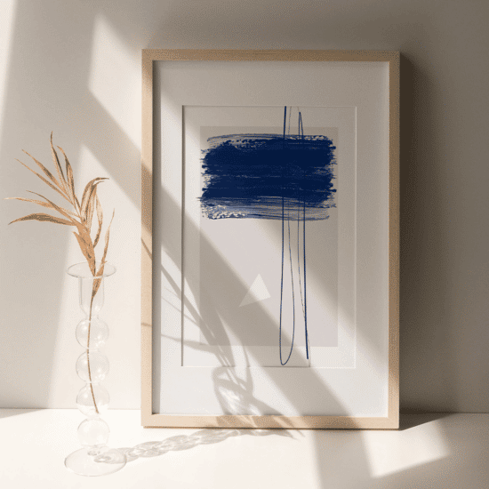 Blue Ink Poster No.2 - Image 5