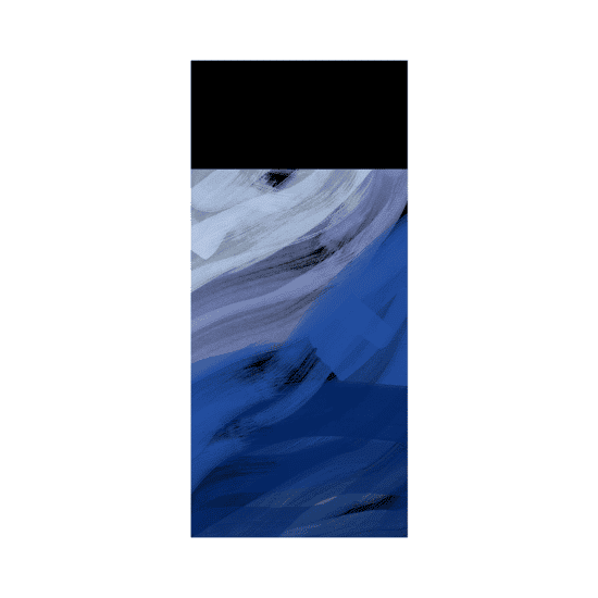 Indigo Blue Poster No.1