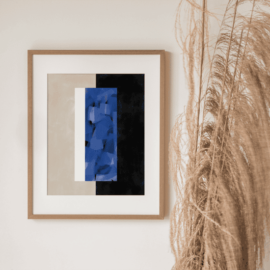 Indigo Blue Poster No.2 - Image 2