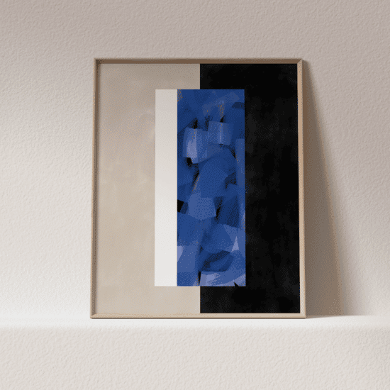 Indigo Blue Poster No.2 - Image 3