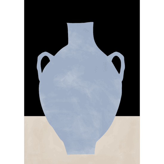 Blue Still Life Poster No.1