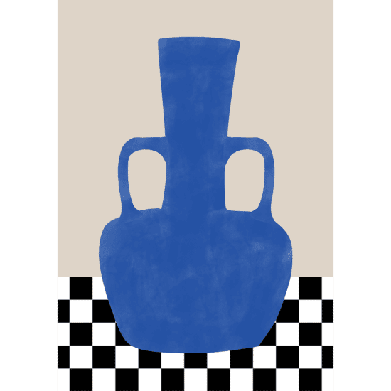 Blue Still Life Poster No.2