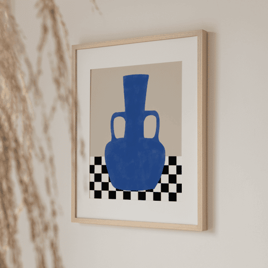 Blue Still Life Poster No.2 - Image 2