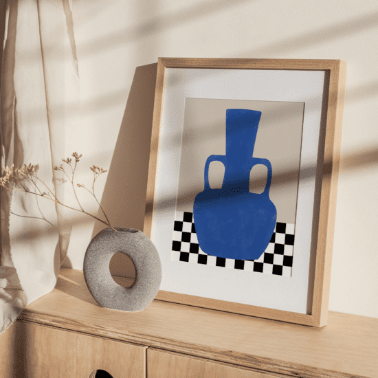 Blue Still Life Poster No.2 - Image 4