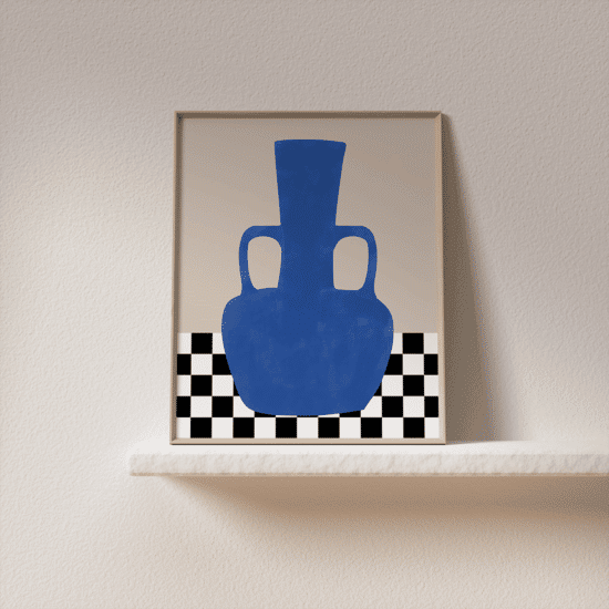 Blue Still Life Poster No.2 - Image 5