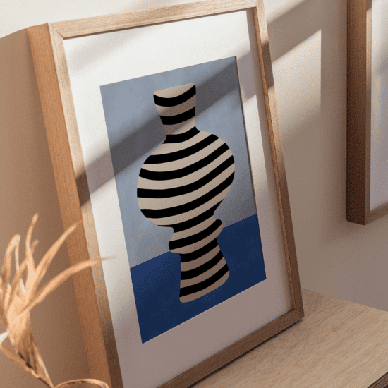Blue Still Life Poster No.3 - Image 2
