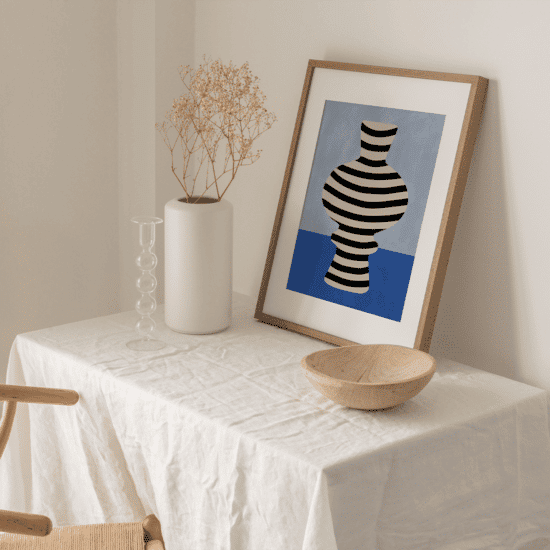 Blue Still Life Poster No.3 - Image 4