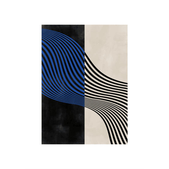 Bold Swirls Poster No.1