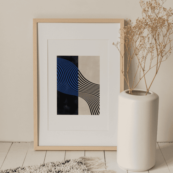 Bold Swirls Poster No.1 - Image 4