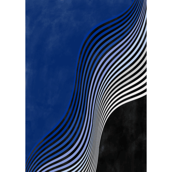 Bold Swirls Poster No.2
