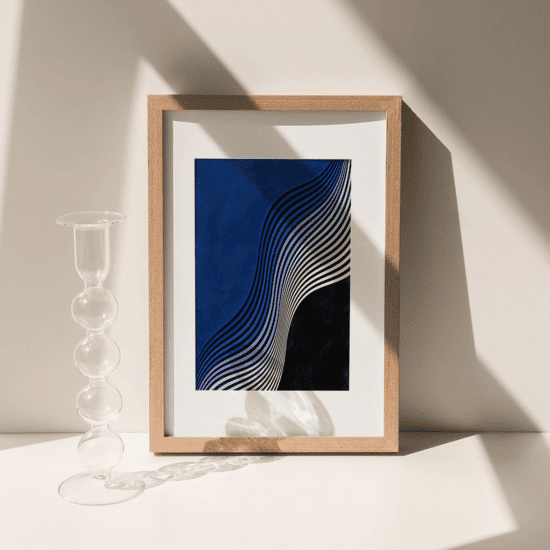 Bold Swirls Poster No.2 - Image 2