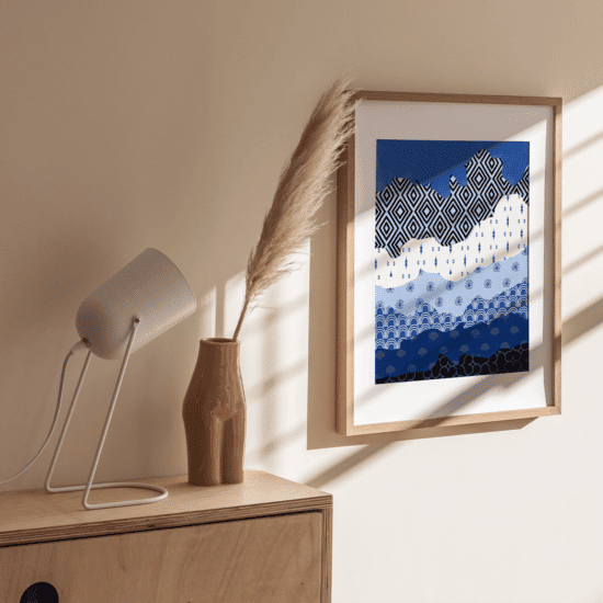 Painted Sea Poster No.1 - Image 3