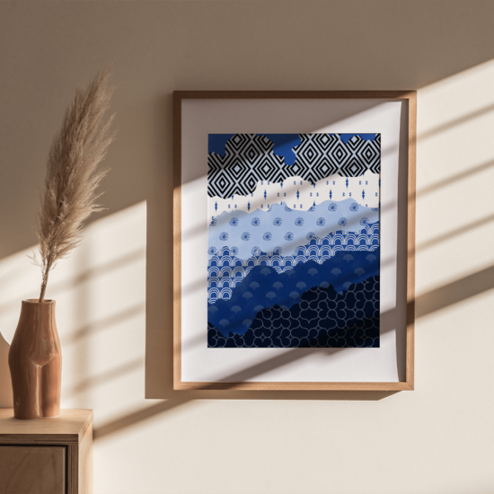 Painted Sea Poster No.2 - Image 3