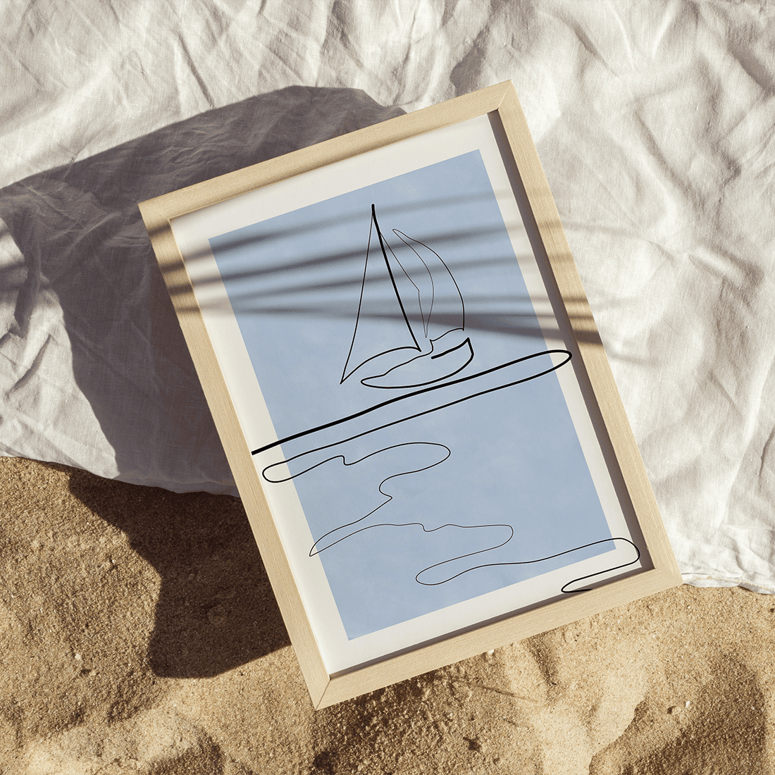 Single Line Art Landscape Poster No.2 - Image 5